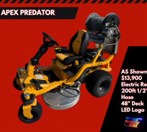 Apex Predator Ride On Surface Cleaner