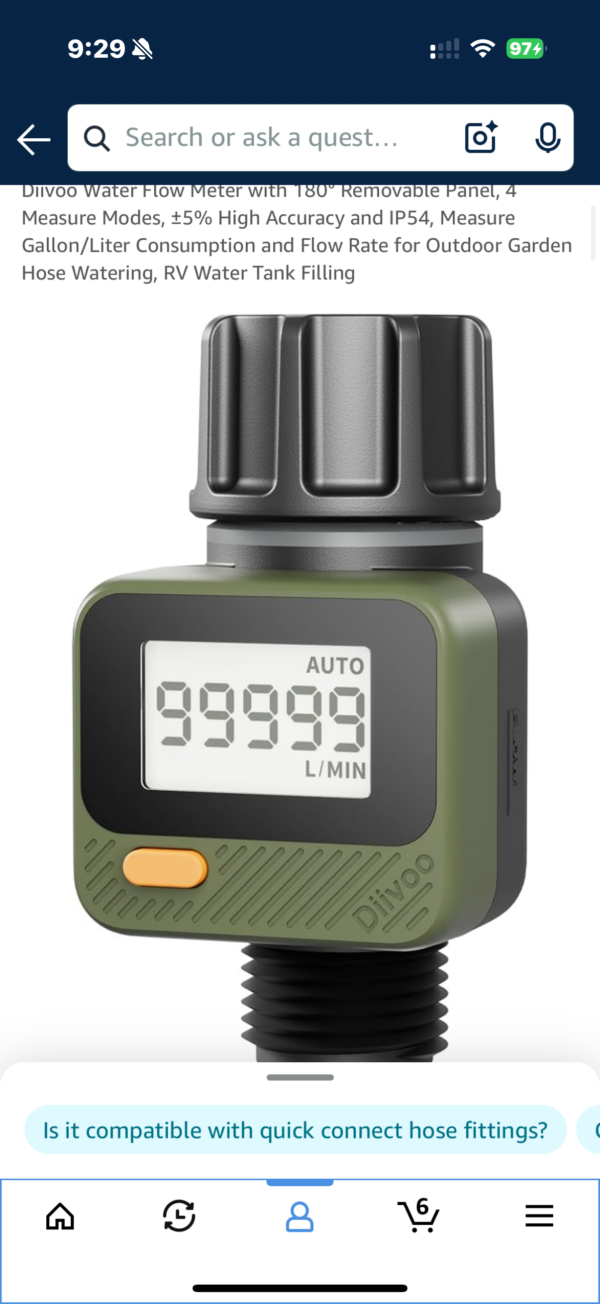 Digital Water Flow Meter