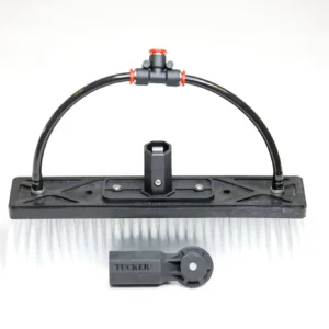 Water Fed Brush │ Dual Trim Nylon Bristles - 2 Pencil Jets